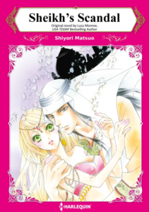 Sheikh's Scandal Romance Manga Cover