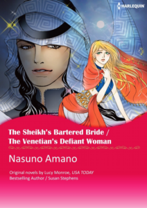 The Sheikh's Bartered Bride Romance Manga Cover